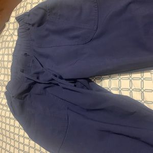 Jockey navy blue scrub pant size small